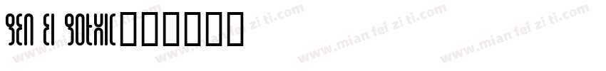 gen ei gothic字体转换